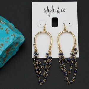 Style & Co statement earrings.